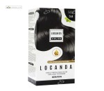 کیت رنگ مو شماره 3.0 لوکاندا 50 میلی لیتر قهوه ای تیره