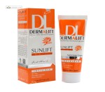 کرم ضدآفتاب SPF50 پوست چرب بی رنگ درمالیفت 40 میلی لیتر