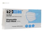 ماسک سه لایه پزشکی آبی تی جی مد 15 عددی