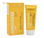 کرم ضدآفتاب SPF60 فاقد چربی سی گل 50میلی لیتر بژ روشن