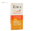کرم ضد آفتاب انواع پوست SPF50 ای آی ان 40 میلی لیتر بژ طلایی