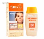 فلوئید ضدآفتاب spf50 جهت پوست های دارای چروک مناسب  انواع پوست آردن سولاریس 75 میلی لیتر بژروشن