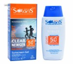 ژل هیدروالکلی ضدآفتاب spf50 مناسب پوست های جوشدار به ویژه ورزشکاران آردن سولاریس 100 میلی لیتر بی رنگ