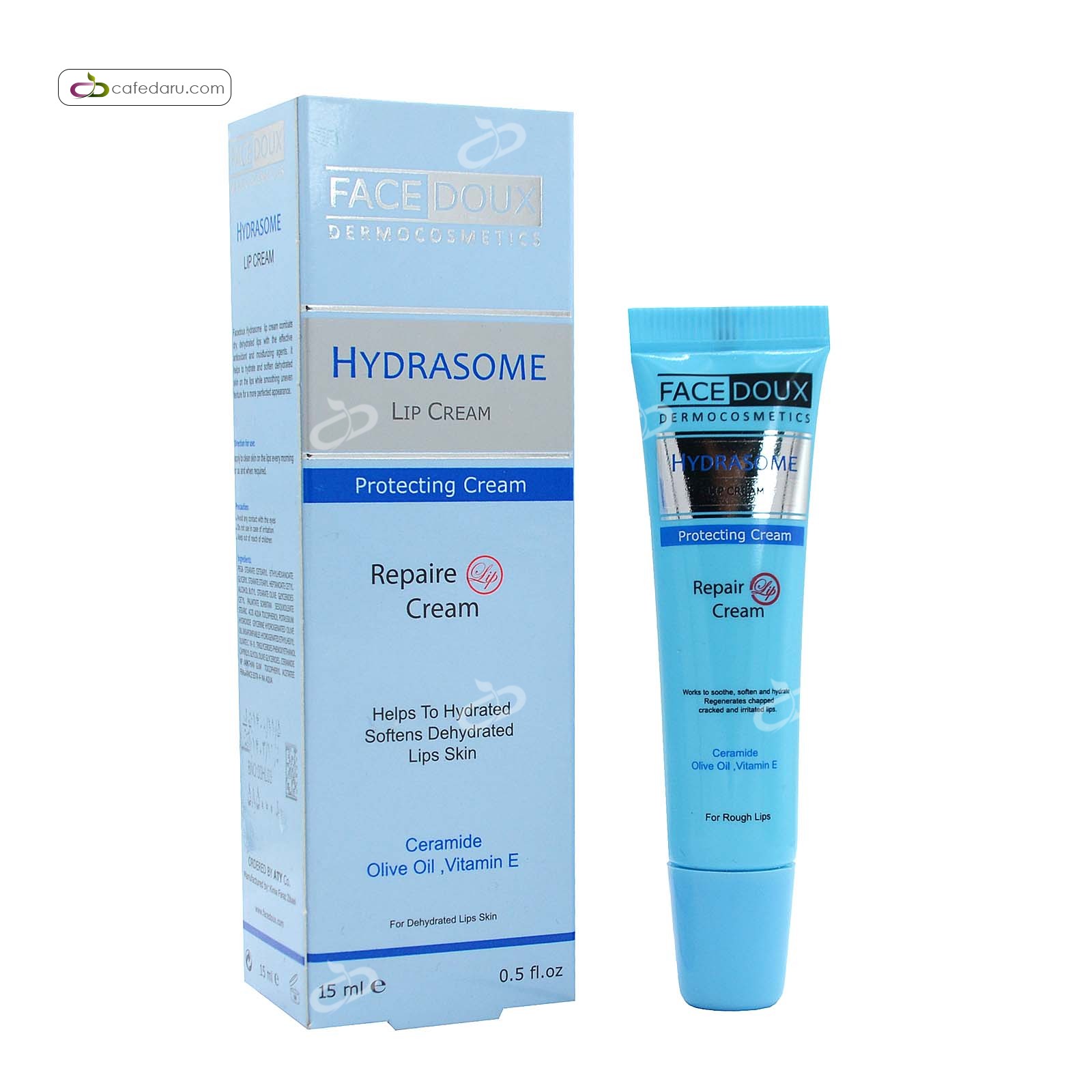 کرم آبرسان و مرطوب کننده لب هیدرازوم فیس دوکس 15 میلی لیتر