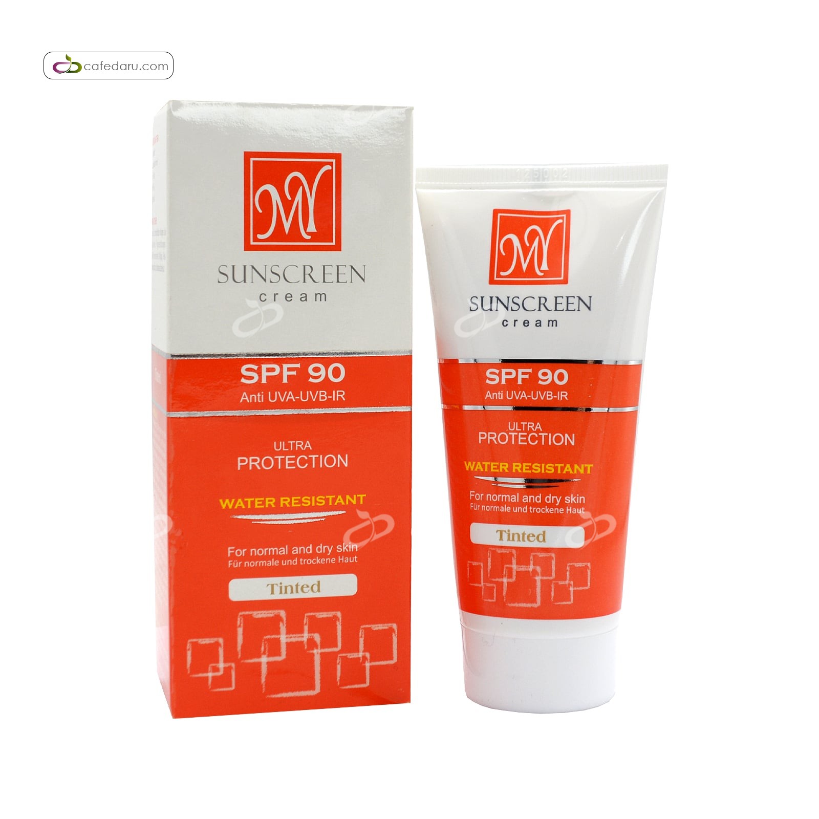 کرم ضدآفتاب SPF90 کرم پودری مای 50 میلی لیتر