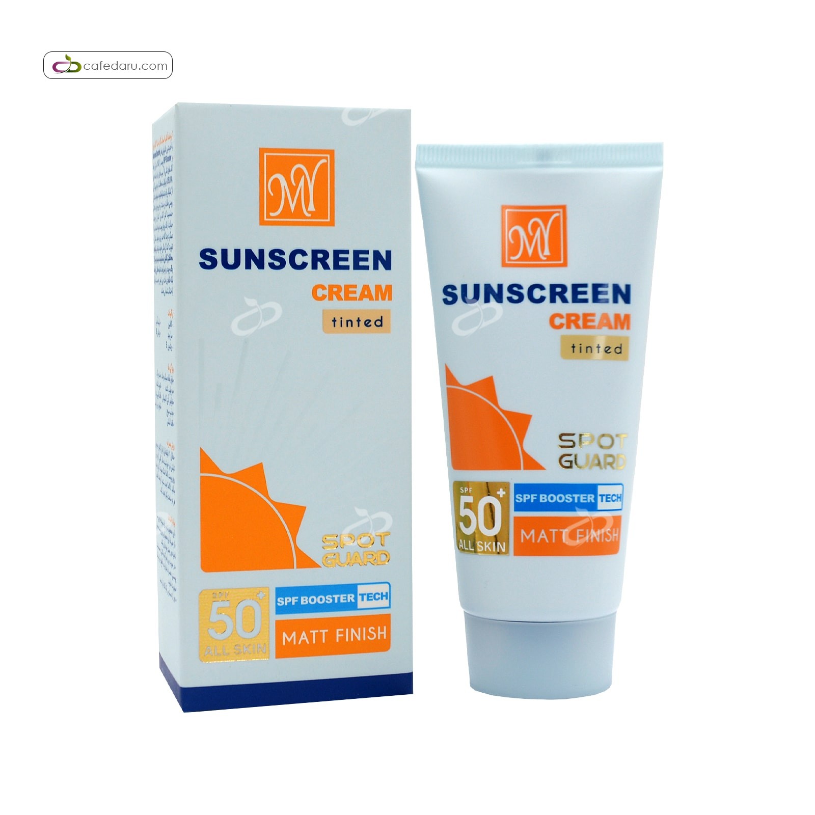 کرم ضدآفتابSPF50 اسپات گارد مات مای 50 میلی لیتر رنگی