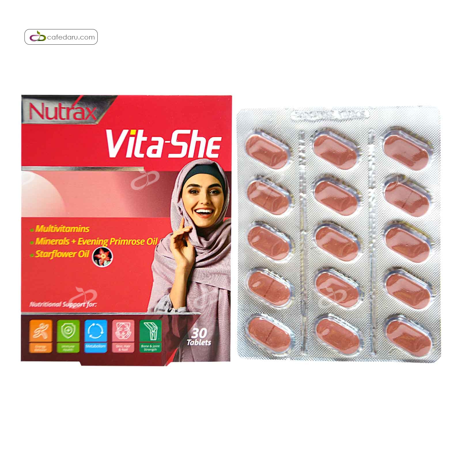 ویتا-شی (مولتی ویتامین بانوان) نوتراکس 30 قرص