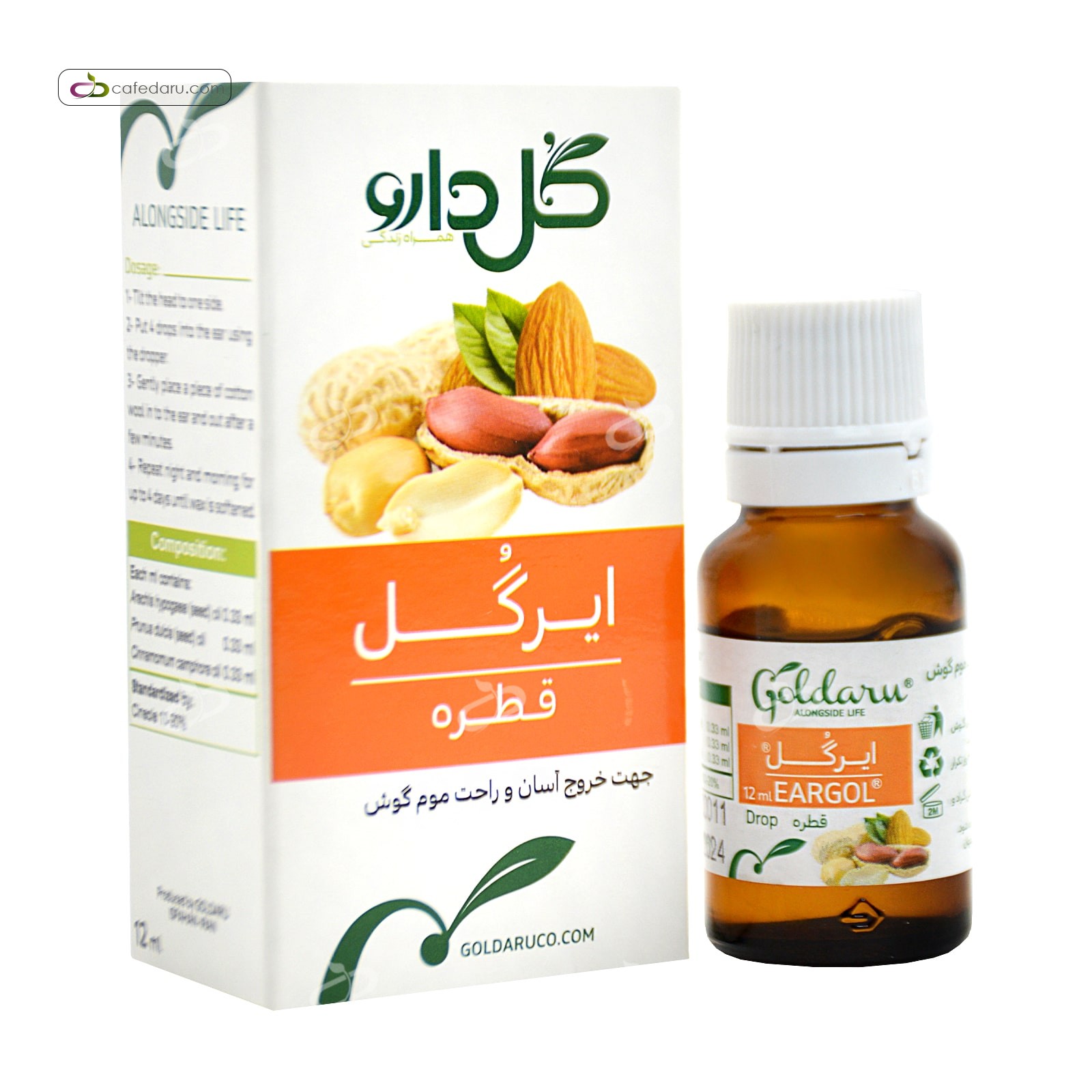 قطره ایرگل (موم گوش) گل دارو 12 میلی لیتر