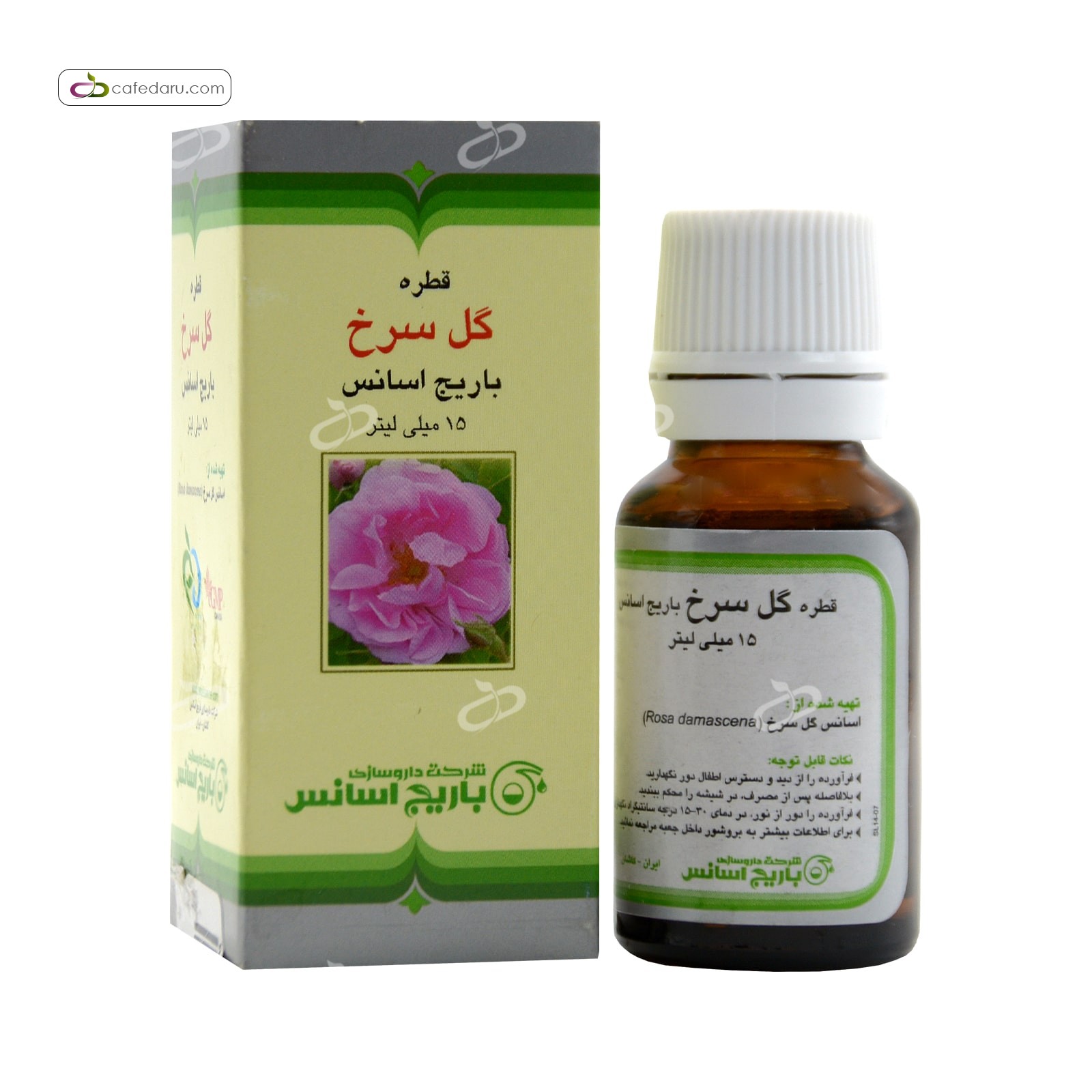 قطره گل سرخ (ضد اضطراب) باریج اسانس 15 میلی لیتر