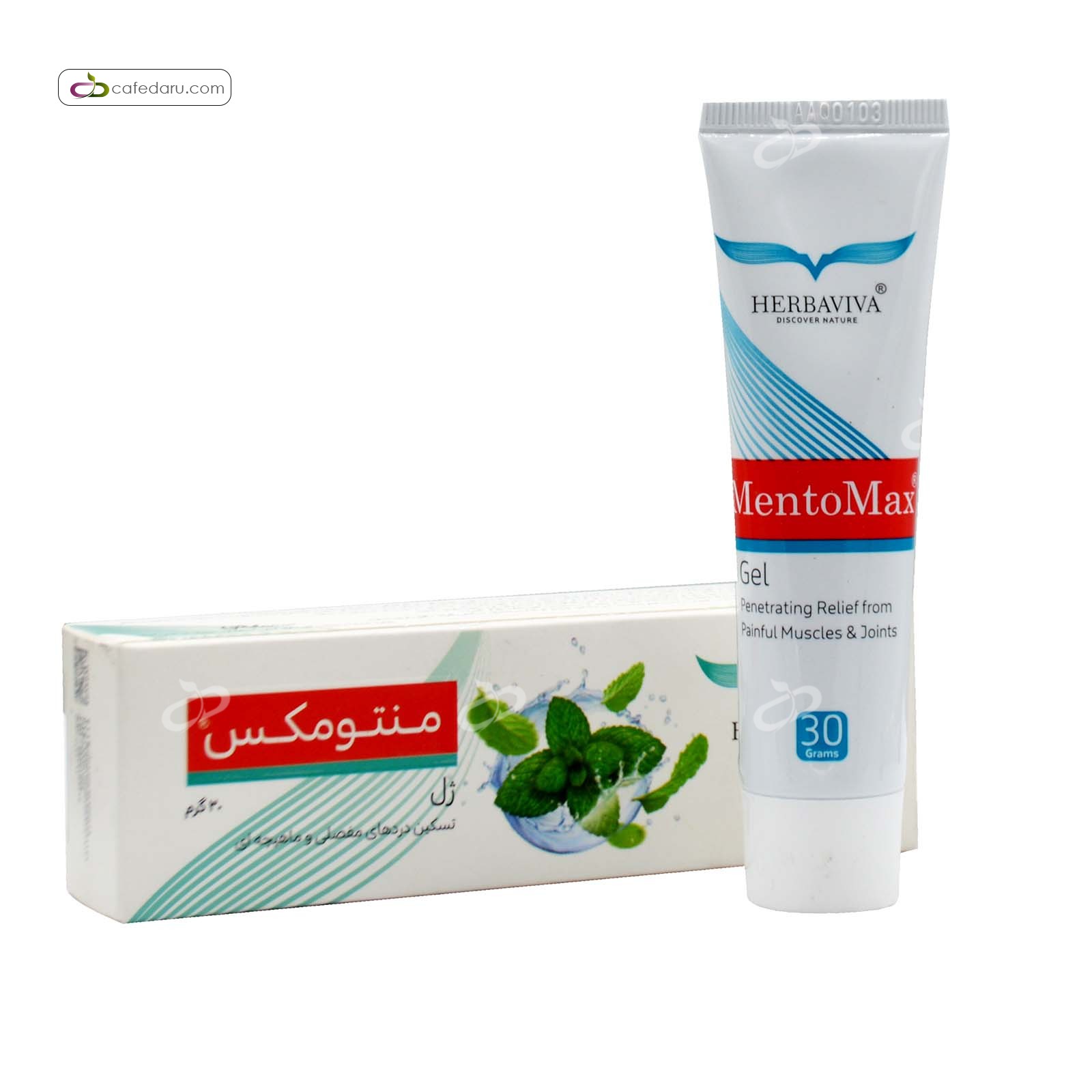 ژل منتومکس (تسکین درد مفصلی و ماهیچه ای) هرباویوا 30 گرم