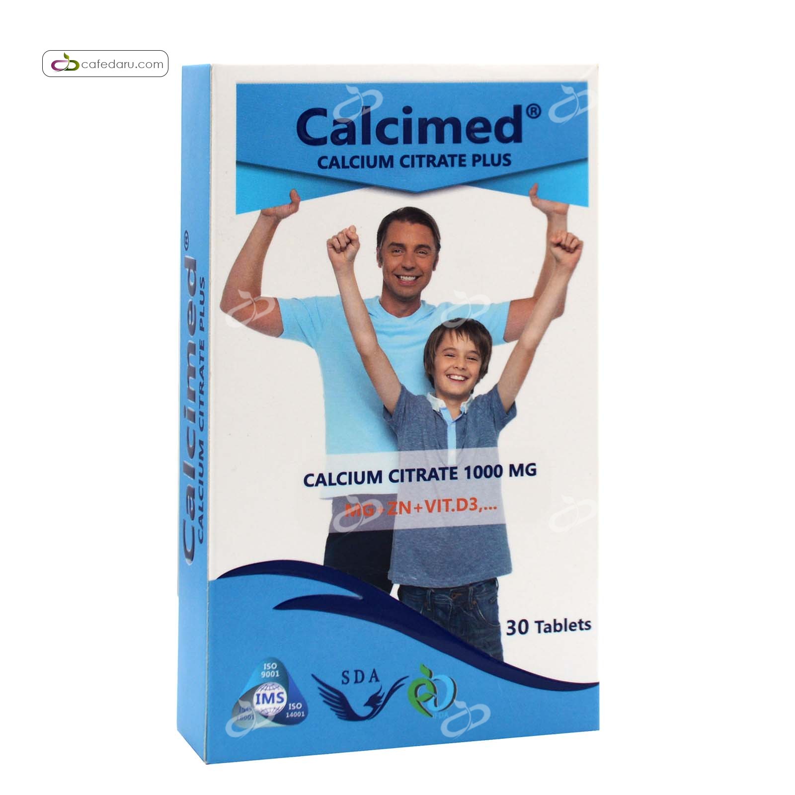 کلسی مد (کلسیم سیترات پلاس) سیمرغ داروی عطار 30 قرص