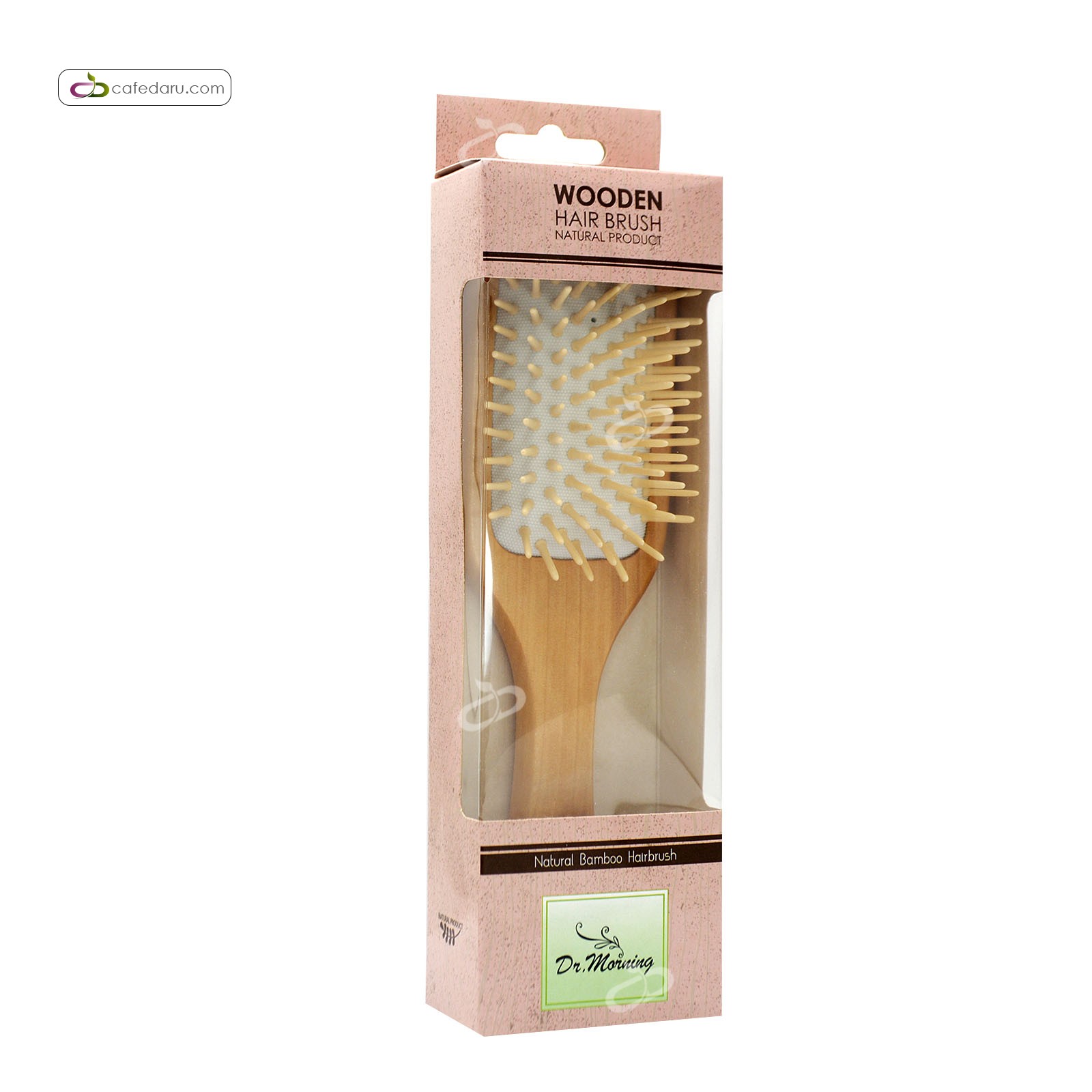 خرید و قیمت برس چوبی تخت دکتر مورنینگ ا Dr.Morning Wooden Hair Brush ترب