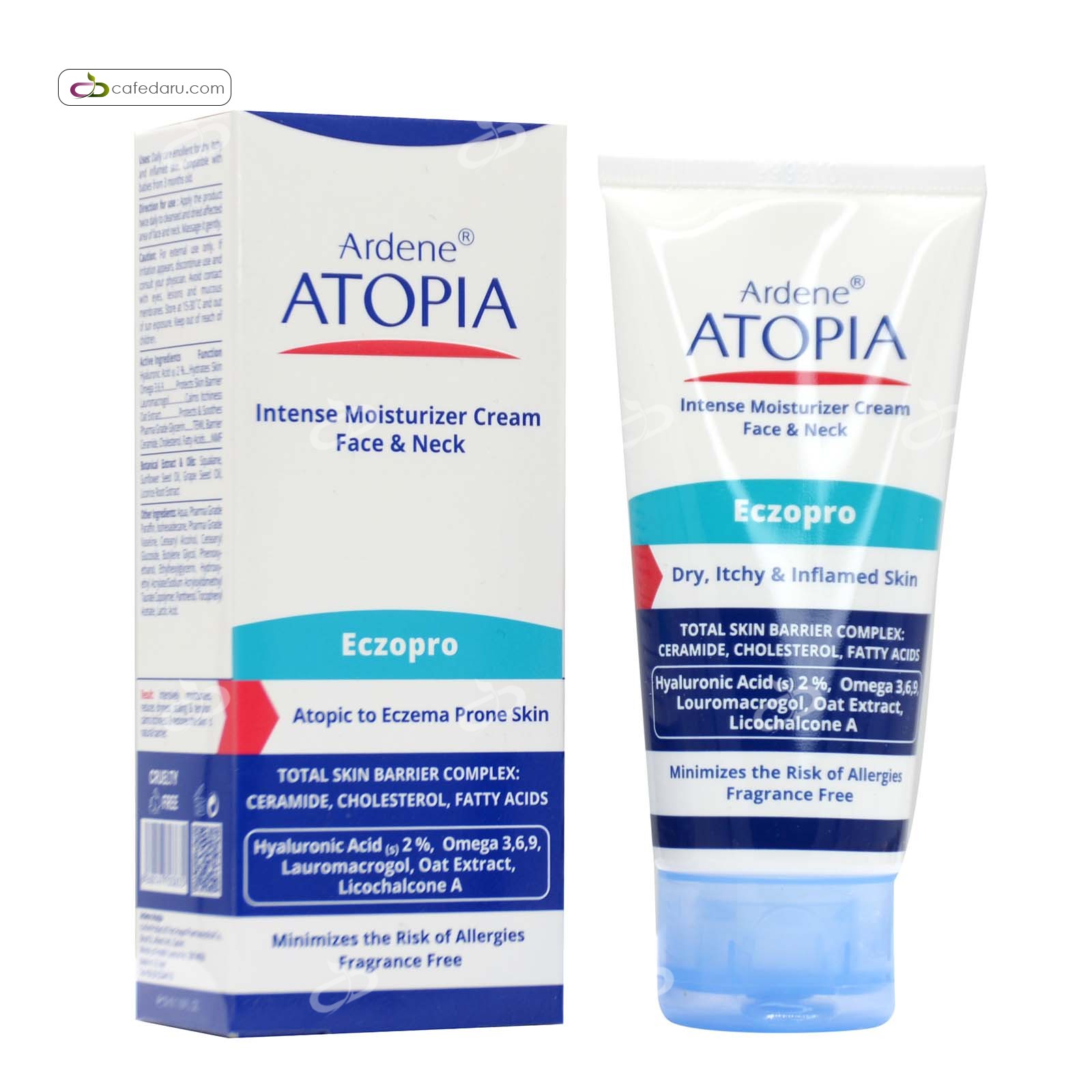 کرم مرطوب کننده صورت و گردن مناسب پوست خیلی خشک آردن آتوپیا 50 گرمی