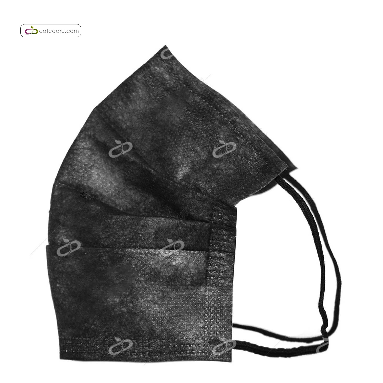 ماسک سه لایه مشکی بارمان 50 عددی