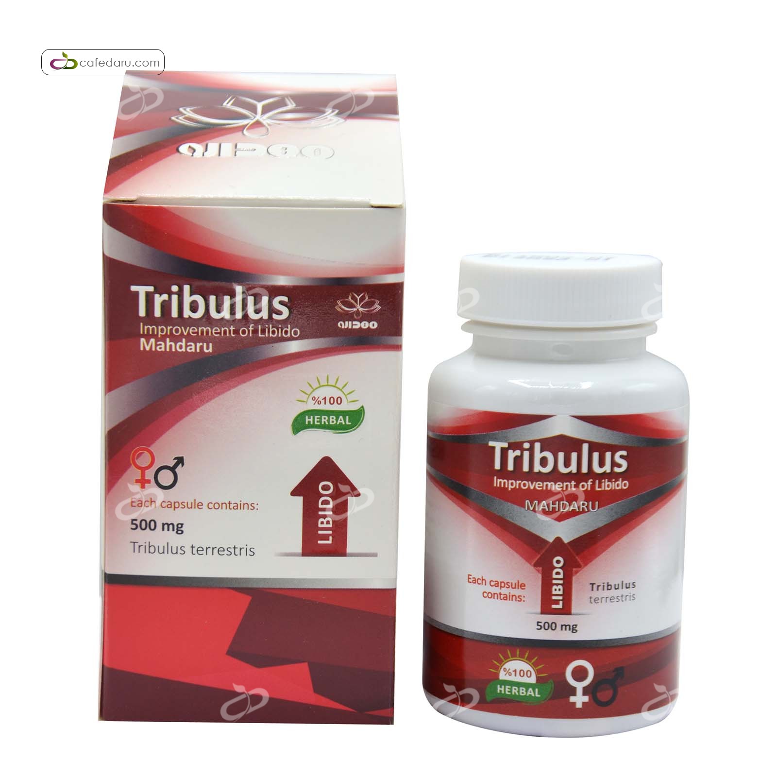 تریبولوس 500 میلی گرم مهدارو 60 کپسول