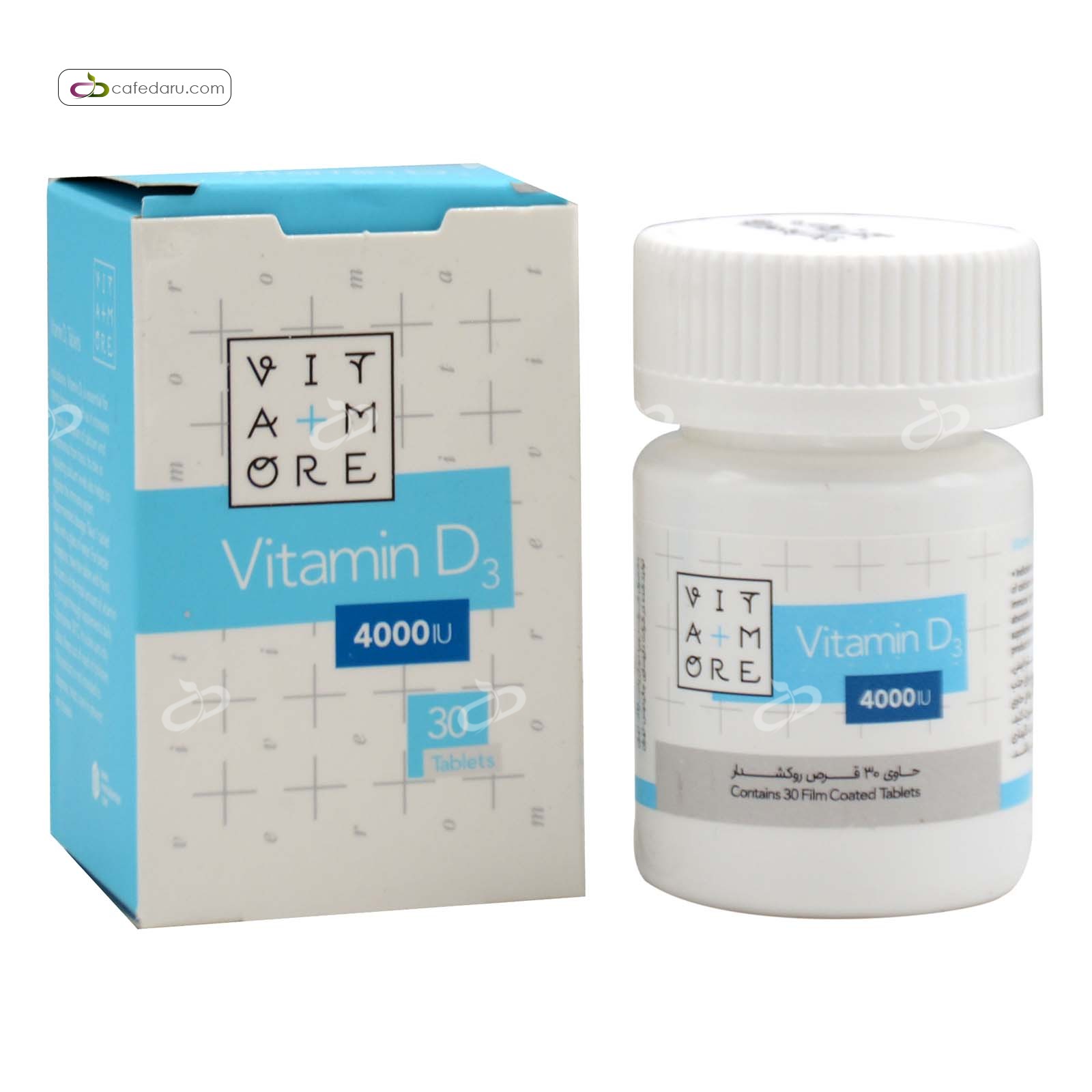 ویتامین د3 4000 میلی گرم ویتامور نوریا درمان 30 قرص