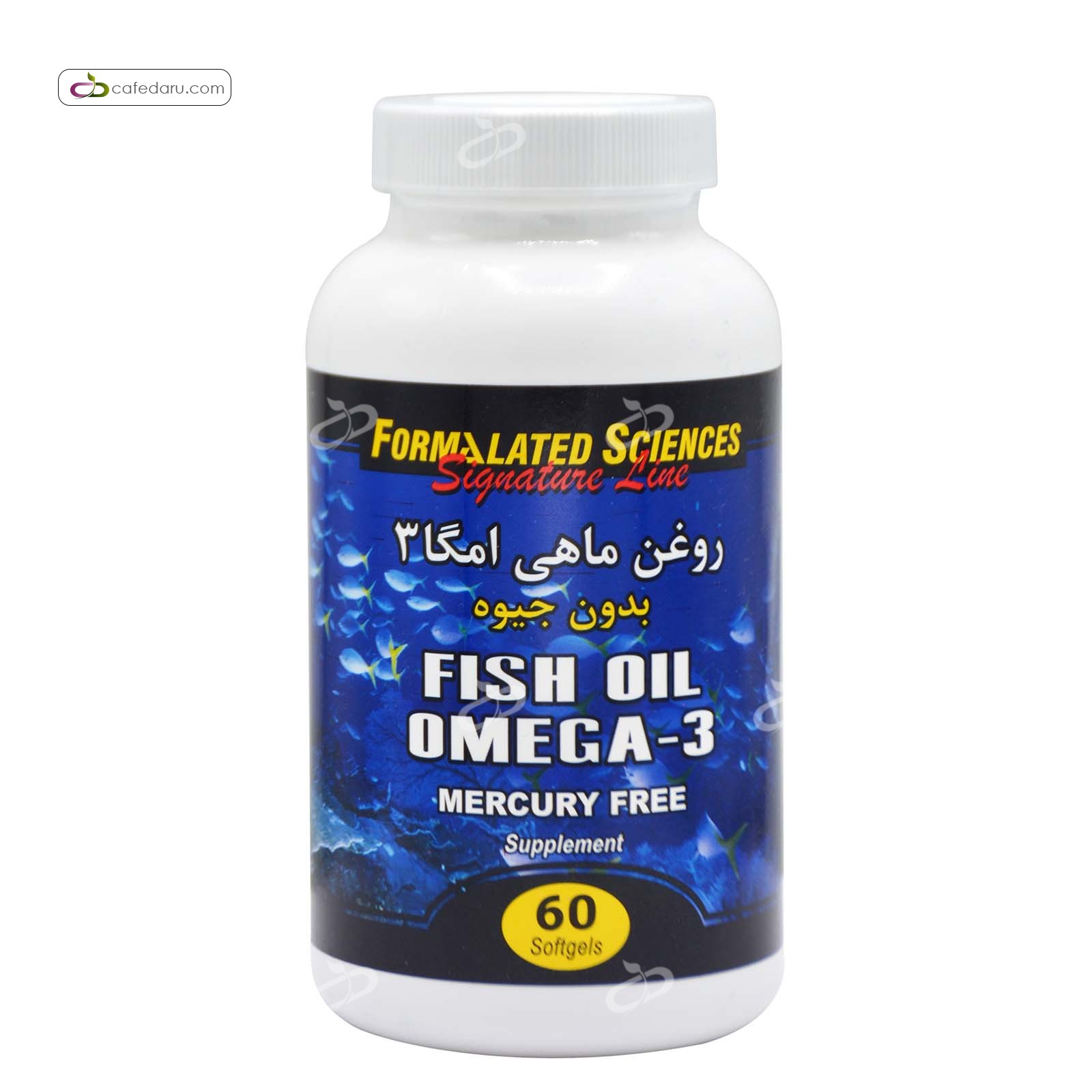 روغن ماهی امگا3 1000 میلی گرم فارانیک دارو 60 سافت ژل