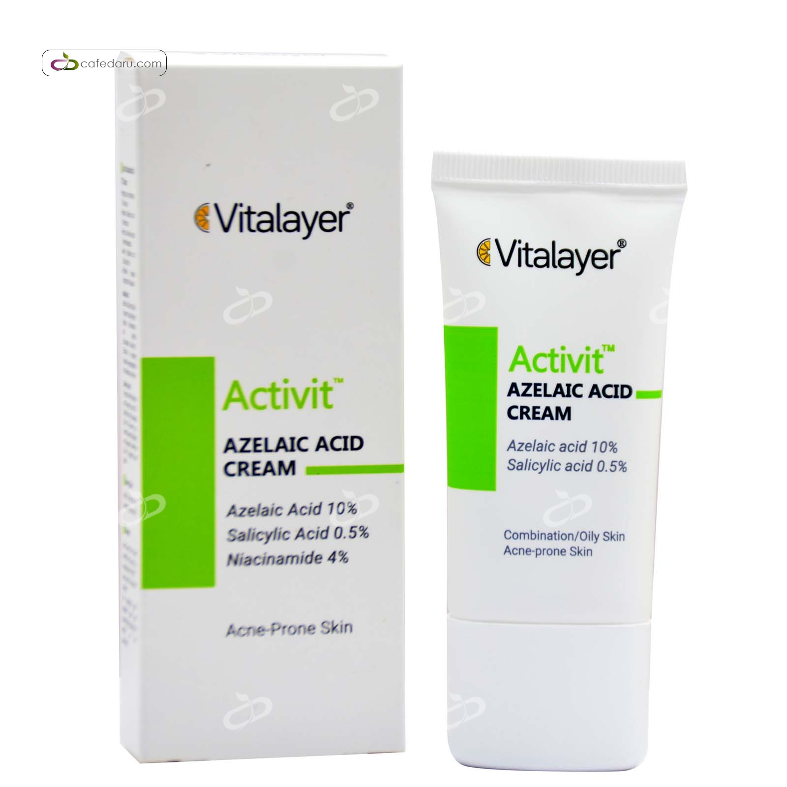 کرم آزلائیک اسید 10% اکتی ویت ویتالیر 30 میلی لیتر